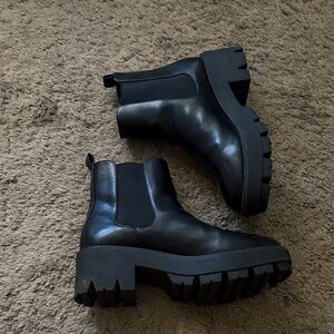 Urban Outfitters Black Chelsea Ankle Boots